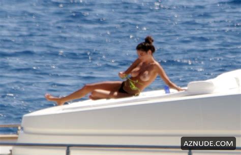 Francesca Sofia Novello Spotted On Holiday In Formentera With Motogp