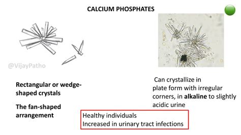 calcium phosphate  urine