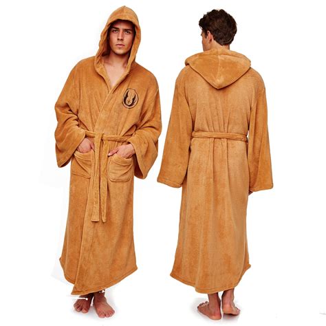official star wars jedi robe adulttan fleece velour