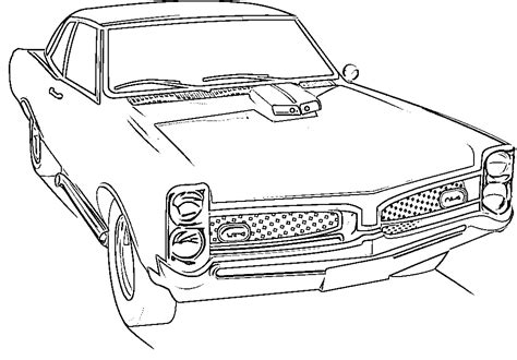 coloring page classic car collection cars coloring pages