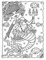 Mermaids Digi sketch template