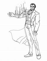 Kazuya Mishima Tekken Sketch sketch template