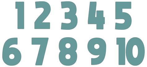 number     printables printablee