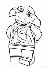 Dobby Coloring Harry Potter Pages Lego Getcolorings Printable sketch template