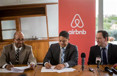 airbnb  curacao sign tourism agreement chata