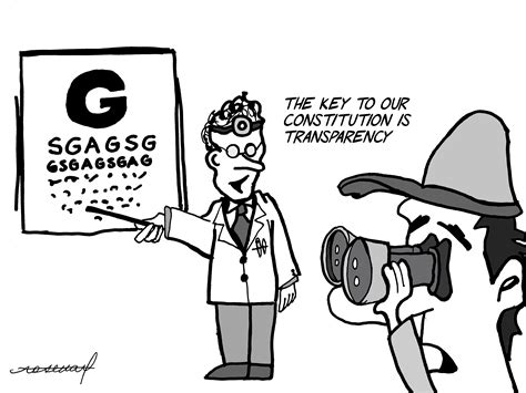cartoon keeping an eye on gsga the emory wheel