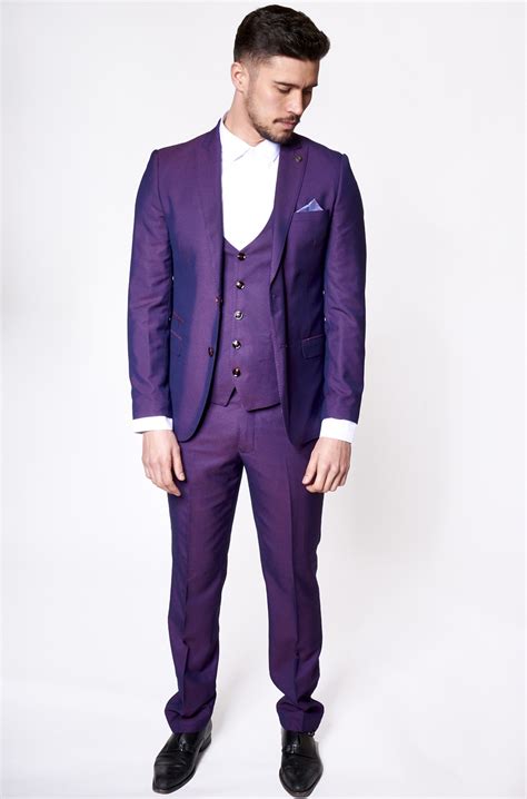 glam   attire  purple suit thefashiontamercom