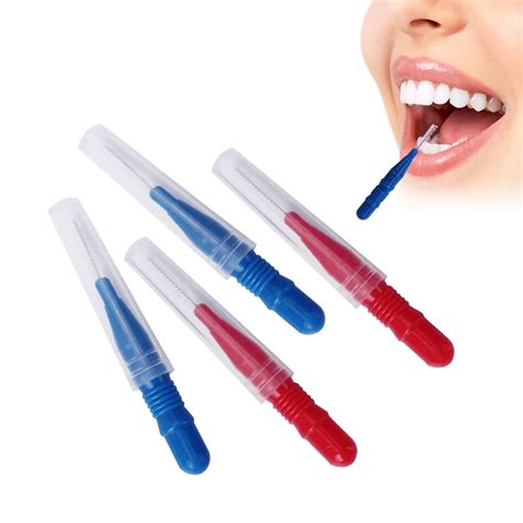 pcslot dental flosser gum massager interdental brush teeth