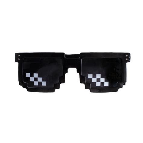 2094 Thug Life Attitude Sunglasses 8 Bit Pixel Deal With It Glass