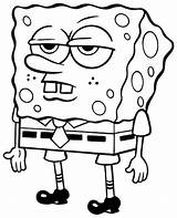 Spongebob Squarepants Coloring4free Clipartmag Pants sketch template