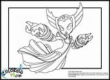 Pages Coloring Skylanders Elves Colouring Lego Giants Hex Edin Rider Fright May Colors Comments sketch template
