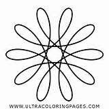 Spirograph Pages sketch template