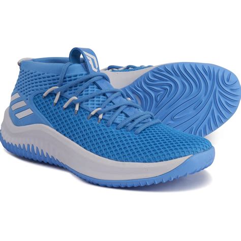 adidas synthetic sm damian lillard  basketball shoes  light blue