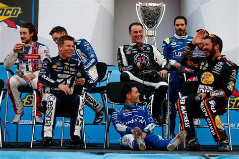 watch nascar drivers roast each other during champion s week in vegas