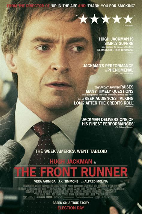 see the front runner poster featuring hugh jackman as gary hart