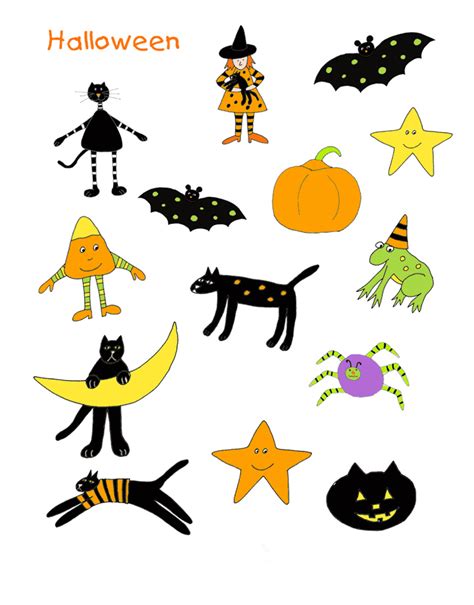 printable halloween stickers printable word searches