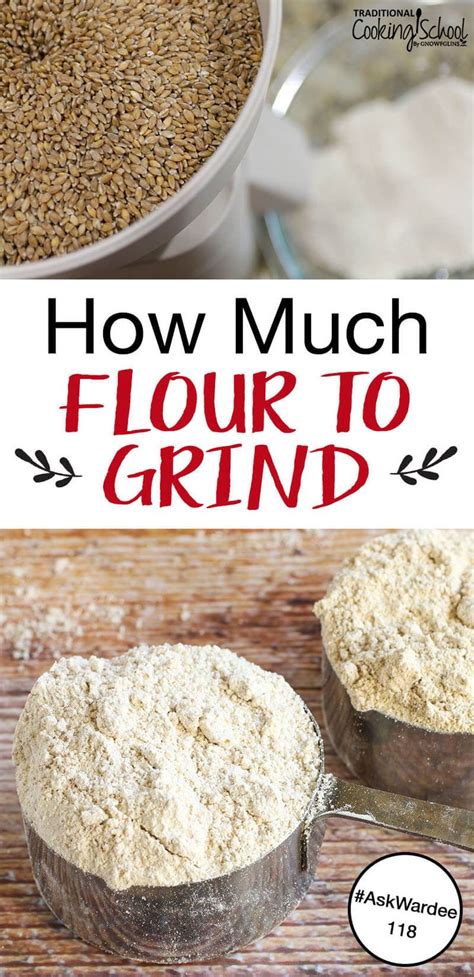 easy wheat berries  flour conversion rate   flour  grind
