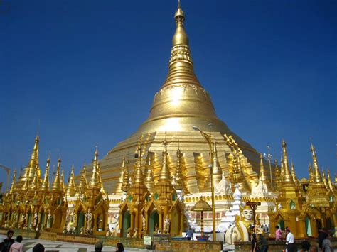 shwedagon pagoda   expensive pagoda  earth