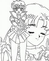 Sailor Mercury Coloring Pages Venus Getcolorings Color Comments Getdrawings sketch template