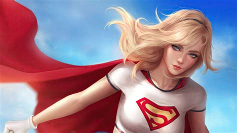 Download Dc Comics Blue Eyes Blonde Comic Supergirl 4k Ultra Hd