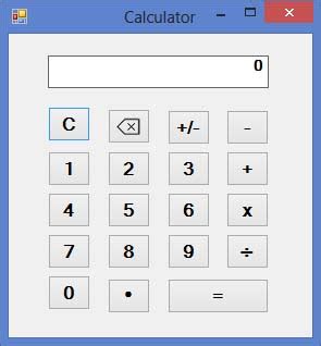 designing  calculator  visual basic  part  visual basic