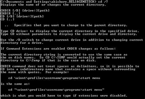 beginners guide   windows command prompt