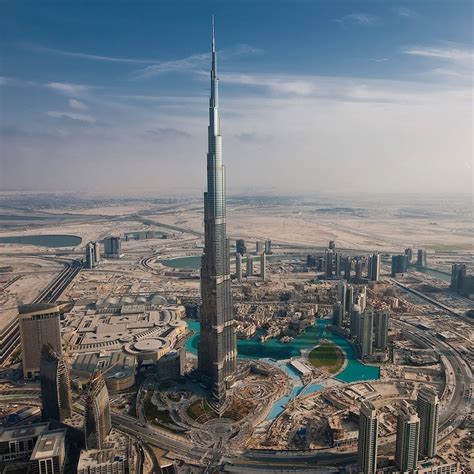 burj khalifa khalifa tower dubai united arab emirates axel  life