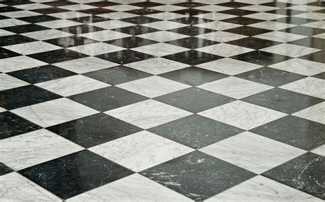 black  white marble floor  affordable flooring
