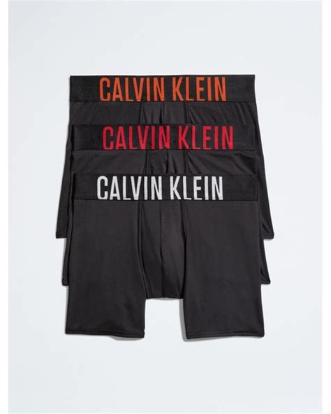 Calvin Klein Intense Power Micro 3 Pack Boxer Brief For Men Lyst