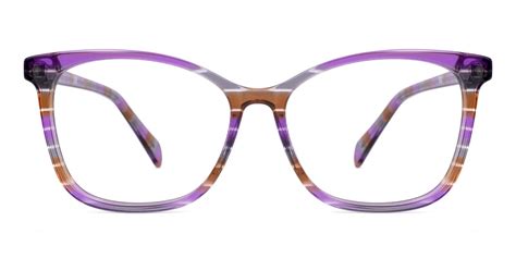 coliny large purple square glasses online shop abbe glasses