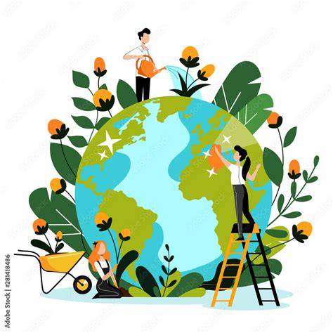 environment ecology nature protection concept people  care