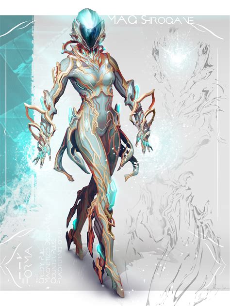 artstation warframe mag kurogane skin