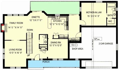 great inspiration  bungalow house plans  separate inlaw suite