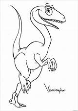 Coloring Pages Velociraptor Raptor Dinosaur Ford Color Getcolorings Printable Print sketch template