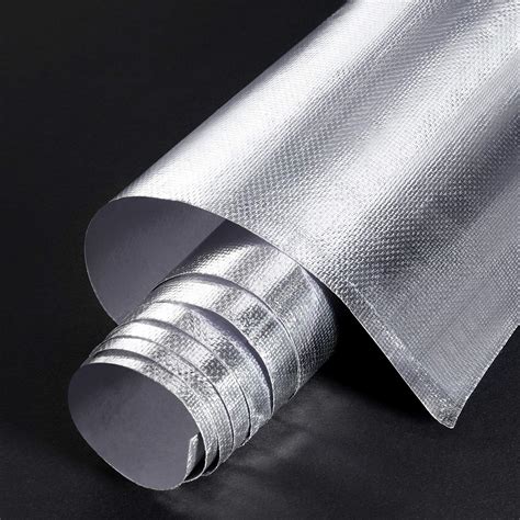 Buy Adhesive Backed Aluminized Fiberglass Heat Sheet Heat Shield