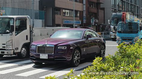 rolls royce wraith spotted  tokyo japan   photo