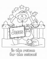 Christmas School Sunday Coloring Pages Getdrawings Sheets sketch template