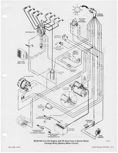 wiring diagram  mercruiser
