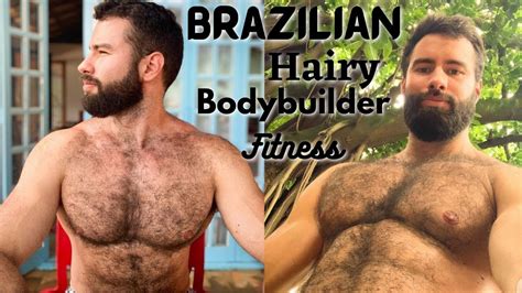 top brazilian hairy bodybuilder guy fitness youtube
