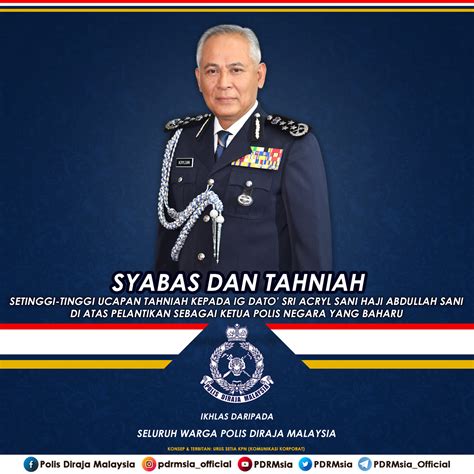 nama ketua polis diraja malaysia info