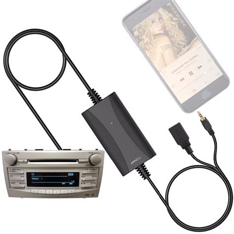 appscar car stereo aux input adapter auxiliary mp kit usb charger