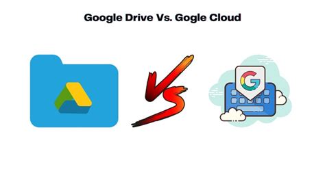 google drive  google cloud whats  difference