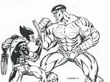 Wolverine Deadpool Venom Joaozinho sketch template