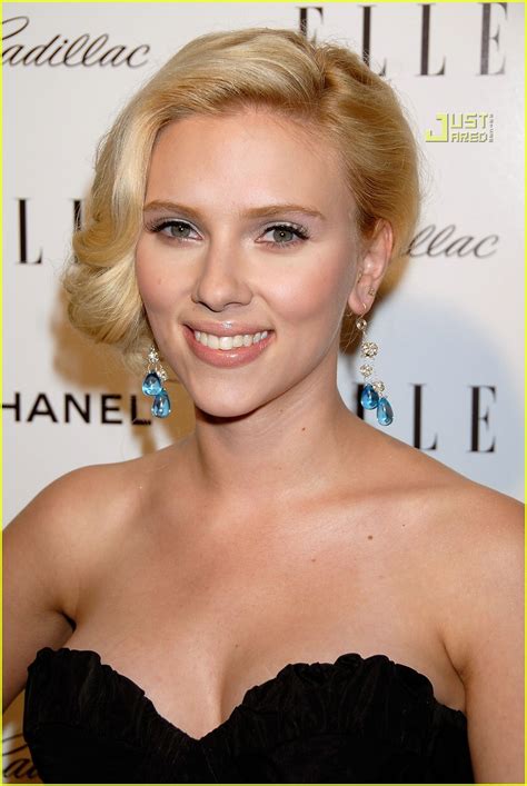 Scarlett Johansson Elle S Women In Hollywood Party 2007