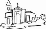 Iglesia Colorat Biserici Imagini Dibujos sketch template
