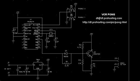 circuits ping pong circuit schematic