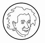 Einstein Albert Coloring Pages Popular Colouring sketch template