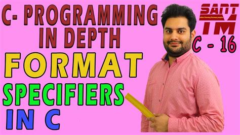 format specifiers   programming language youtube