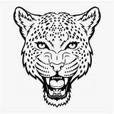 Leopard Cheetah Leopardo Mascot Chroma Vetor Ilustração Tattoodaze Getdrawings sketch template