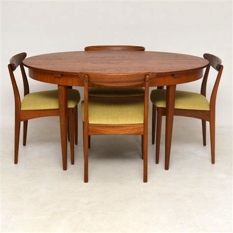 teak dining table   chairs  greaves thomas
